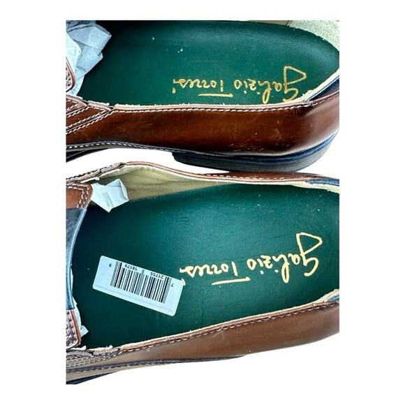 Galizio Torresi Men’s Brown Leather Dress Shoes Oxford Size US 9|42 EU Loafers main image 4